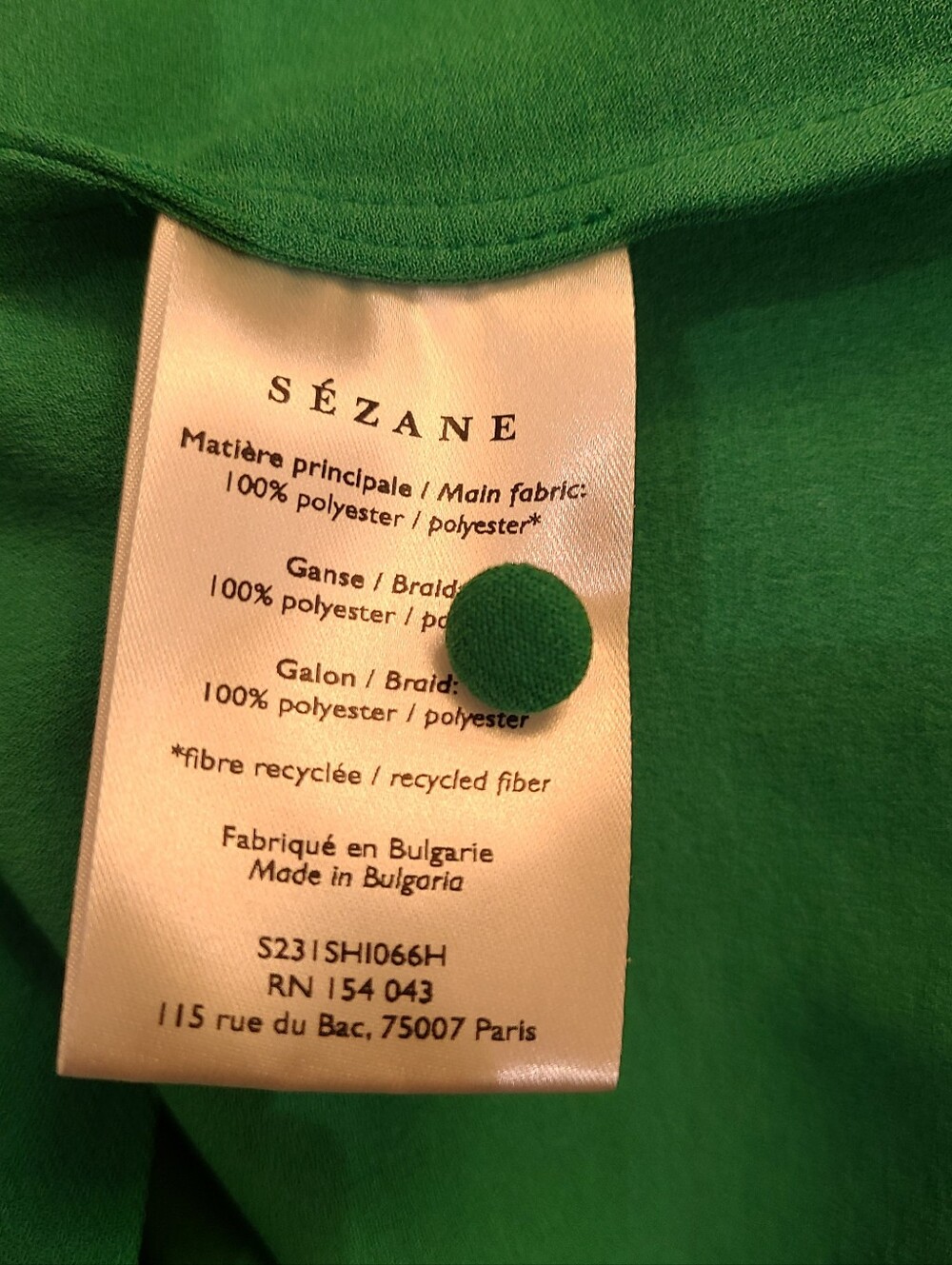 Sezane Ella Blouse - Picture 5 of 5